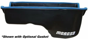 Moroso Oil Pan Black Painted Surface for 1994 - 2003 Ford 7.3L Powerstroke 27336 - Picture 1 of 3