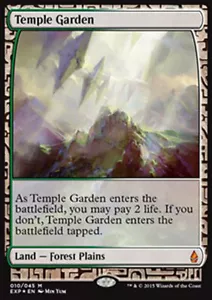MTG TEMPLE GARDEN FOIL EXC - GIARDINO DEL TEMPIO - EXP - MAGIC - Bild 1 von 1