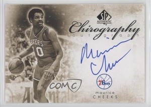 2008-09 SP Authentic Chirography Maurice Cheeks #C-MC Auto HOF