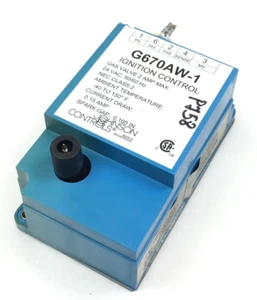 Johnson Controls G670AW-1 Ignition Control 24 VAC used #P758 - Picture 1 of 5