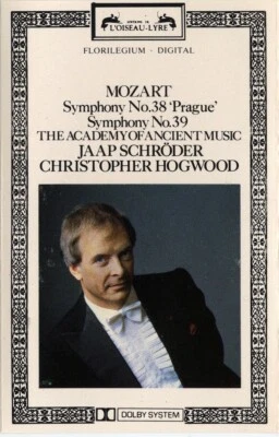 MOZART SYMPHONY NO 39 K.543 38 K504 ACADEMY ANCIENT SCHRODER HOGWOOD MC SEALED - Image 1 of 3