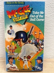 1990 McGee And Me Take Me Out Of The Ball Game VHS Kids Movie Joseph Dammann - Imagen 1 de 11