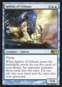 SPHINX OF UTHUUN 76/249 M12 CORE SET 2012 MTG MAGIC NM (yourdeckbuilder) - Picture 1 of 1