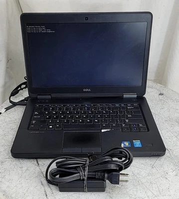 DELL LATITUDE E5440 23HXX Laptop Core I5-4300U 4GB 500GB SEE NOTES - Image 1 of 4