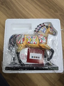 Westland Trail of the Painted Ponies Figurine CHEYENNE PAINTED RAWHIDE 1E/21052 - Picture 1 of 8