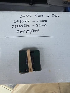 Intel Core 2 Duo T7250 SLA49 2.0GHz Dual-Core CPU LF80537T7250 2M NOS - Picture 1 of 5