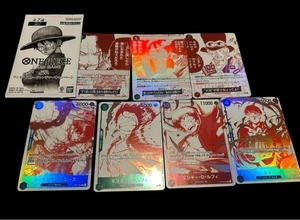 ONE PIECE CARD 3RD ANNIVERSARY 7 CARD SET +1 pack - Picture 1 of 1