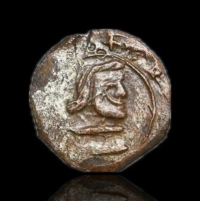 COLONIAL ERA SPAIN. Philip IV, 1621-1665. 8M, Scarce Contemporary imitation - Image 1 of 2