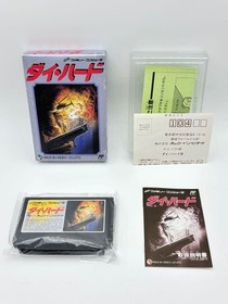 Operation Confirmed Die Hard Famicom Game with Box & Manual Used