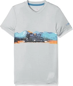 CMP children's T-shirt tank top short-sleeved shirt, Ice Grey, 104 - Picture 1 of 1