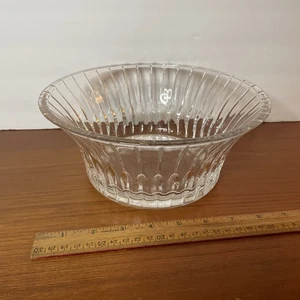 Vintage 1987 Kristall Mikasa Schüssel 9" breit schwer - Bild 1 von 5
