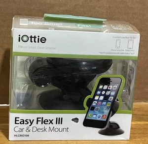 Support voiture iOttie Easy Flex 3 noir neuf dans sa boîte - Photo 1 sur 4