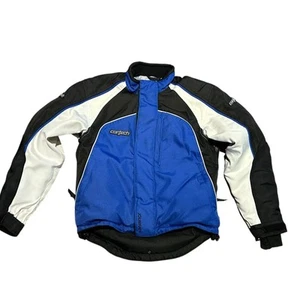 Cortech Youth Small Journey 2.0 Snowmobile Jacket in Blue & Black - Picture 1 of 15