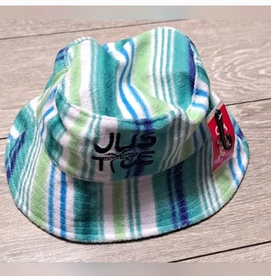 Sombrero cubo Justice Girls azul/verde. Talla S/M y L/XL Foto 1 de 3