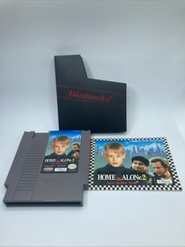 Home Alone 2: Lost in New York (NES) (working)With Clean Manual And Sleeve