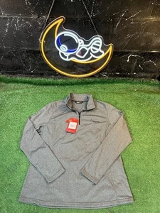 The North Face Women’s Tech Fleece 1/4 Zip Jacket Gray Size XL Hiking NWT - Picture 1 of 6