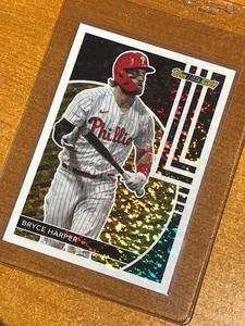 2024 Topps Update Black Gold Insert #BG-5 Bryce Harper Phillies MVP - Picture 1 of 3