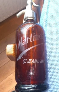 SUPERBE SIPHON brun très foncé D.MARTINEAU à St JEAN D'ANGELY parfait état - Photo 1/8