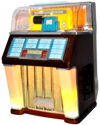 Thomas Collector's Edition Radio Jukebox Model 1960 AM FM Radio Cassette No 0709 - Image 1 of 4