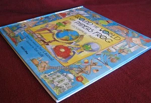 Around the WORLD with Phineas FROG- A Geographical Puzzle ~ Paul Adshead Hc 1998 - Picture 1 of 12