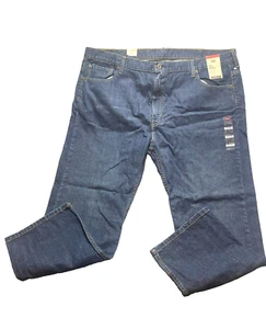 Levis 569 Jeans Erwachsene 44x30 Dark Denim Loose Straight Baggy Hip Hop Herren Neu mit Etikett - Bild 1 von 15