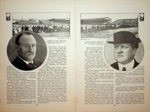 Original 1905 Baseball Article on Backers & Owners of Baseball Teams - Picture 1 of 2