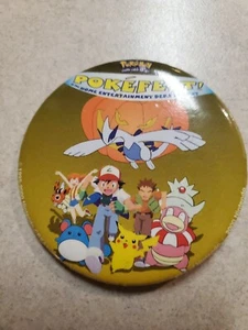 Vintage Pinback Pokemon Pokefest Promotional Pinback walmart 1990s vintage - Picture 1 of 3