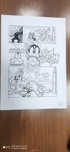 DE LELLIS Tavola originale Disney Paperinik N.61-1998 "CRIMINI VIRTUALI" pag. 29 - Imagen 1 de 3