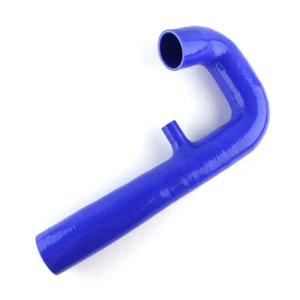Silicone Air Intake Turbo Hose For Land Rover Discovery MK1 300 TDI 4-PLY BLUE - Picture 1 of 9