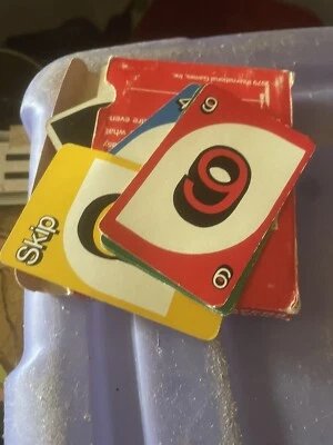 Vintage UNO Card Game 1979 With Original Instructions  - Image 1 of 4