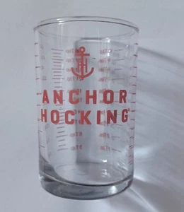Anchor Hocking 5 oz. Measuring Glass, tsp./Tbsp./ml./cup Ships Free in the USA - Picture 1 of 2