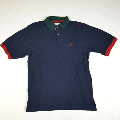 De Colección Broadmoor Resort Para Hombre Grande Cuello Manga Corta Polo Botón Y2K NUEVO Foto 1 de 4