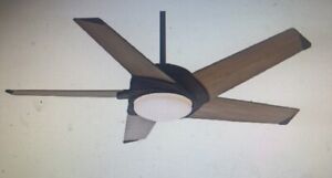 Casablanca Stealth DC - 54`` Ceiling Fan— pre owned INDUSTRIAL RUST hard to find