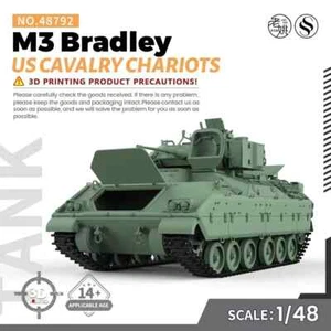 SSMODEL SS48792 1/48 Military Model Kit US M3 Bradley Cavalry Chariots - Picture 1 of 5
