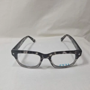 Modo Eco Born Recycled Chicago Eyeglass Frames 50 19-145 Grey Tortoise Shell - Picture 1 of 14