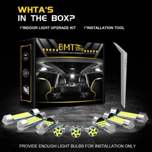 Interior LED Light Bulbs Kit Pack For Honda Accord Civic CR-V Pilot Odyssey Tool - Picture 1 of 9