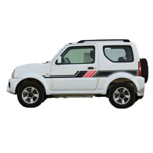 2 PIEZAS Gráficos Cintura Línea Coche Pegatina Para Suzuki Jimny Puerta Lateral Calcomanía Rayas - Imagen 1 de 6