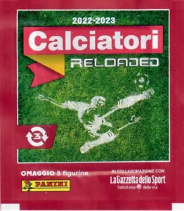 CALCIATORI PANINI 2022-2023 BUSTINA DI FIGURINE CALCIATORI RELOADED 3ª USCITA - Foto 1 di 2