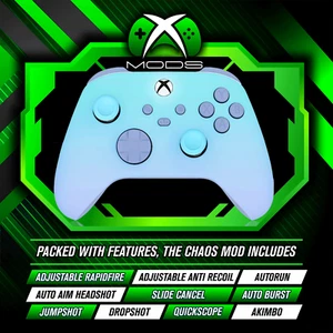 XBOX SERIES CUSTOM RAPID FIRE CONTROLLER - CHAOS ANTI RECOIL MOD - PASTEL DREAMS - Picture 1 of 7