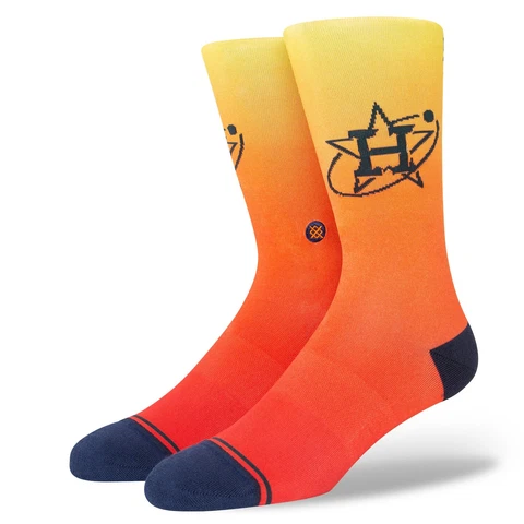 Houston Astros City Connect Stance MLB Baseball Crew Socks Large Men's 9-13 Cover