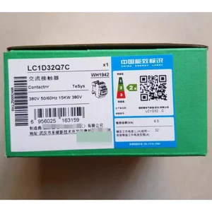 LC1D32Q7C 1PCS New Telemecanique LC1D32Q7C Contactor 380VAC 32A Fast Delivery - Picture 1 of 1