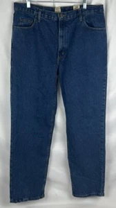 RedHead Blue Jeans Relaxed Fit Straight Leg Denim Men Size 38x32 - Picture 1 of 3