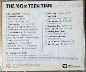 *NEW/SEALED* TEEN TIME LIFE Rock & Roll Era 60s RARE CD Paul Anka Angels Dion