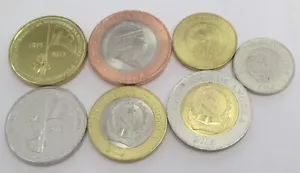 ANGOLA FULL UNC ZESTAW MONET 50 Centimos 1+5+10+20+50+100 Kwanzas 2012-2015 LOT 7 szt. - Zdjęcie 1 z 2
