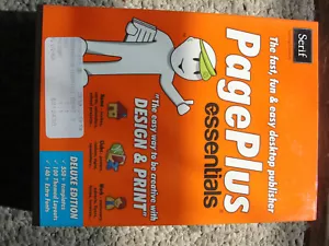 SERIF PAGE PLUS Essentials DESKTOP PUBLISHING SOFTWARE NEW - Picture 1 of 1