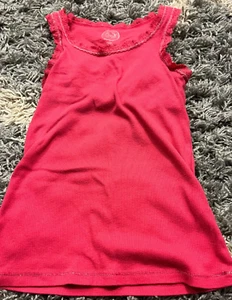 Authentic American Heritage Pink Tank top Girls Size 7/8 - Picture 1 of 6