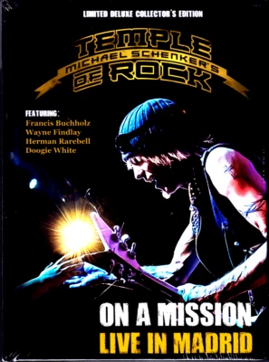 MICHAEL SCHENKER temple of rock on a mission 2CD + 2Blu-Ray NEU/OVP Sealed - Bild 1 von 2