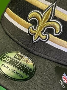 NFL New Orleans Saints New Era 39THIRTY Hat-Cap Small-Medium NWT - Picture 1 of 8