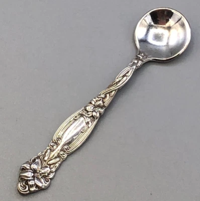 Cuchara de sal Frontenac by International plata esterlina 2,5" Foto 1 de 4