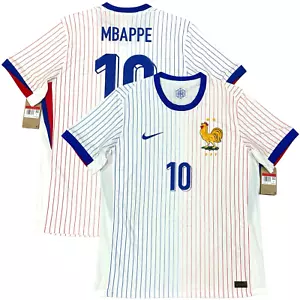2024/25 France Authentic Away Jersey #10 Mbappe Large Nike Player Issue Euro Kit - Picture 1 of 20